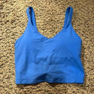 lululemon size 2 align tank in blue nile